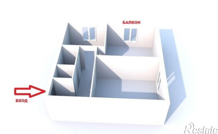 2-комн квартира проезд 2-й Горького, 6,  д. 6
