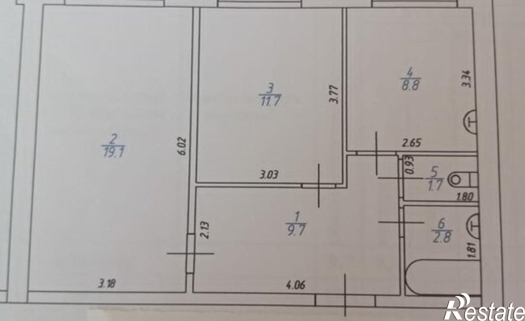 Купить квартиру за 6 300 000 рублей на ул Берзина, 31