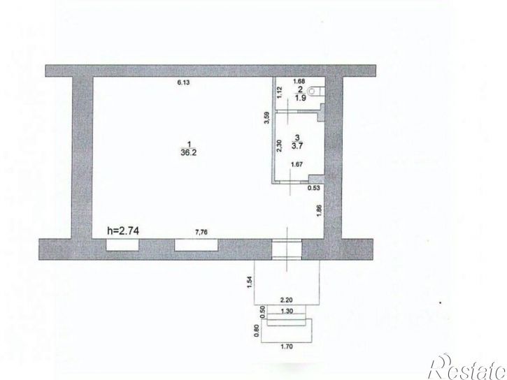 Торговое помещение ул Парковая, 1,  д. 1