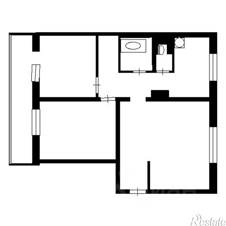 3-комн квартира ул Речная, 65 1,  д. 65 1,  к. 1