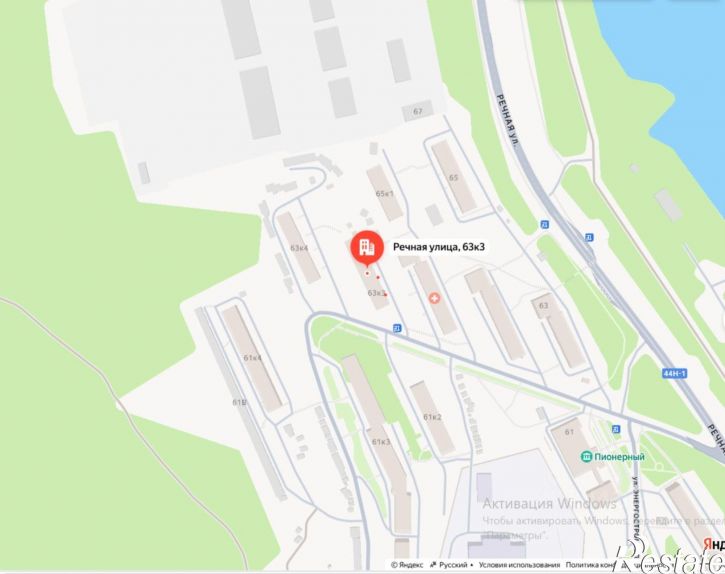 3-комн квартира ул Речная, 63 3,  д. 63 3,  к. 3